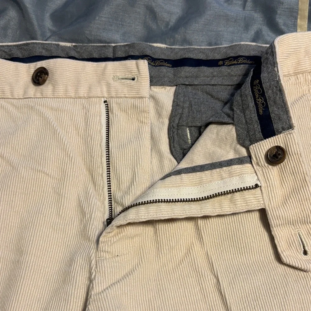 Brooks Brothers Beige Corduroy Chinos for Men - Picture 10 of 12